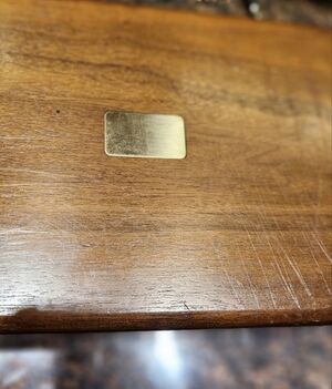 Walnut antique humidor